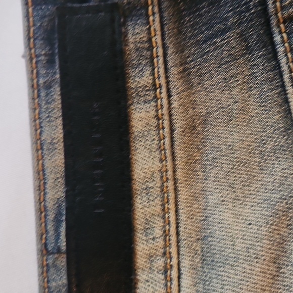 Embellish Distressed Blue Jeans for Men - Picture 7 of 8